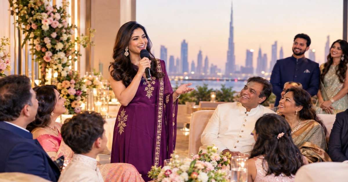Emcee in Dubai